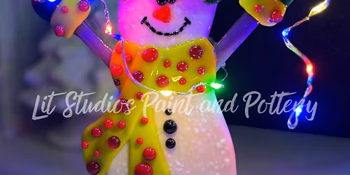 Christmas Light Chaos Fused Glass Class