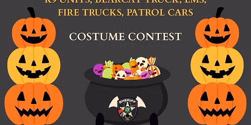 Spooktacular Trunk or Treat at Iredell Sheriff's Office