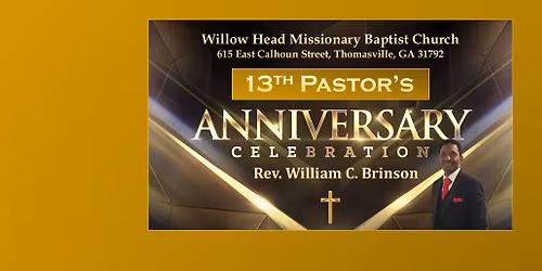 13th Pastor's Anniversary Celebration
