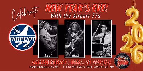 New Year's Eve!  With Airport 77's