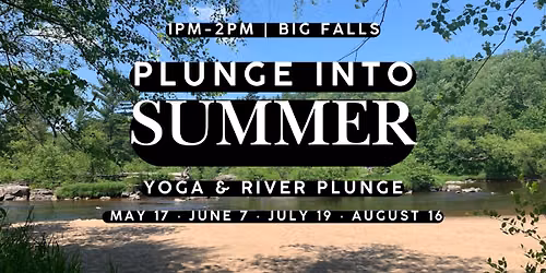 Plunge into Summer: Yoga + River Refresh