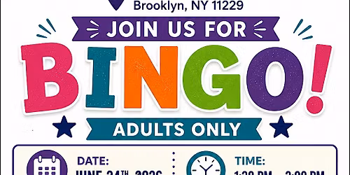 Adult BINGO at Kings Bay Library