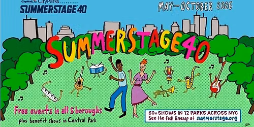 Summerstage 40th Anniversary Concert at Crotona Park 