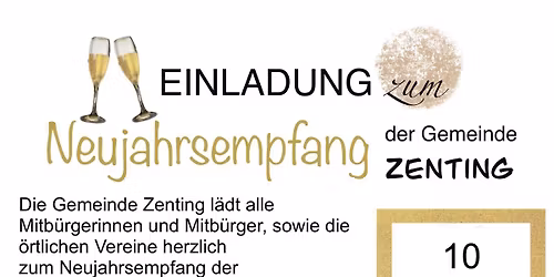 Neujahrsempfang der Gemeinde Zenting