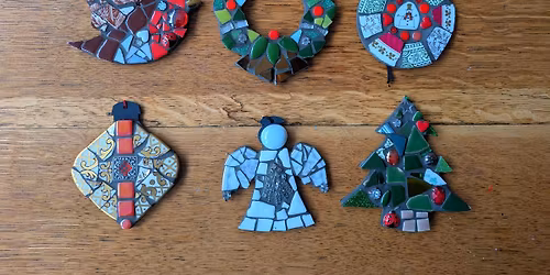 Mosaic Christmas Decoration Making