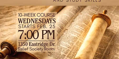 Old Testament and Study Skills Class