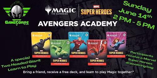 Avengers Academy - Two Headed Giant Learn to Play