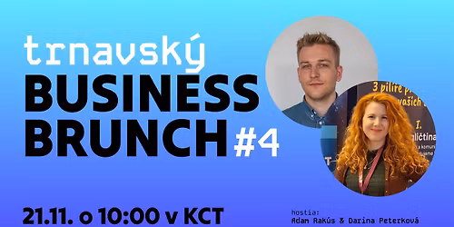Trnavsk\u00fd Business Brunch #4 | 21.11.2025