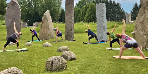 Weekly Yoga in the Stone Circle at Kinstone