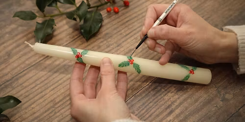 Festive Candle Painting @ Heybridge