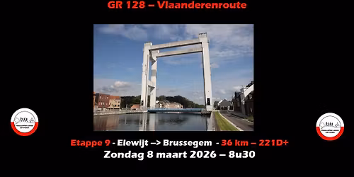 Traillopen langs de GR-128 Vlaanderenroute - Etappe 9 - 36k - 221D+