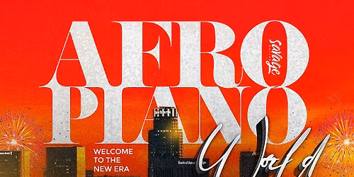 AFROPIANO WORLD || Sun 26th April || TupTup Palace 