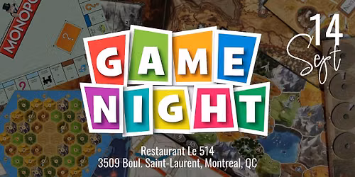 Game Night - Board Games Edition