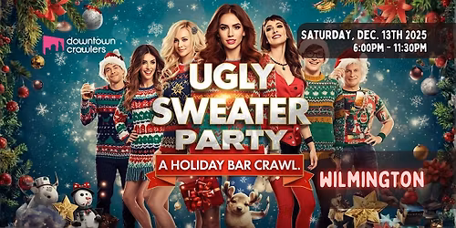 Ugly Sweater Holiday Bar Crawl - WILMINGTON