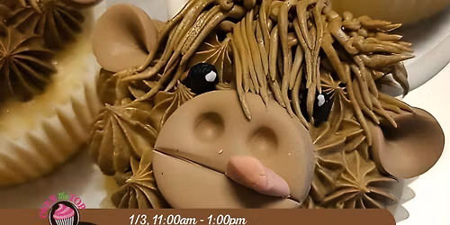 KIDS CAMP - HIGHLAND COW CUPCAKES