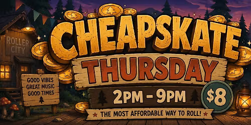 Cheapskate Thursday at Roller City