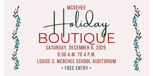 McGehee Holiday Boutique