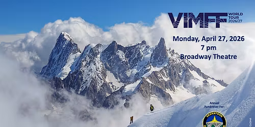 Vancouver International Mountain Film Festival Tour - Saskatoon