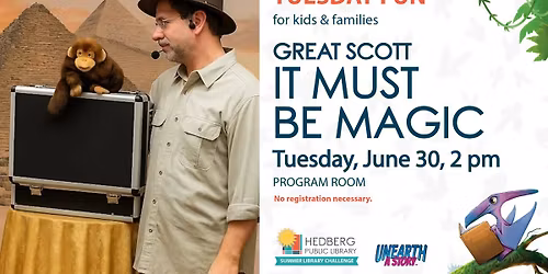 Tuesday Fun: Great Scott It Must Be Magic (kids & families)
