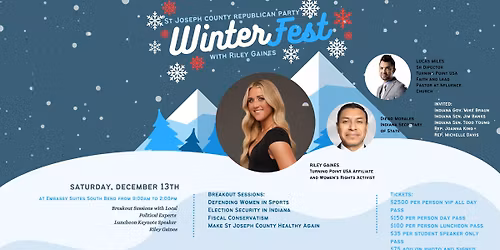 WinterFest w Riley Gaines