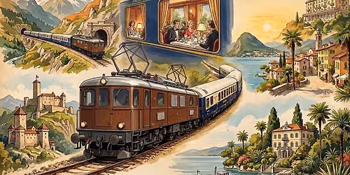 Dolce Vita im Tessin Fahrt mit dem \u00abPrestige Continental-Express\u00bb