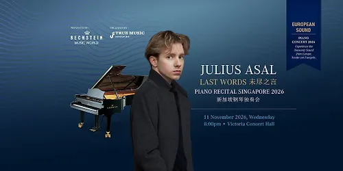 Julius Asal Piano Recital Singapore 2026
