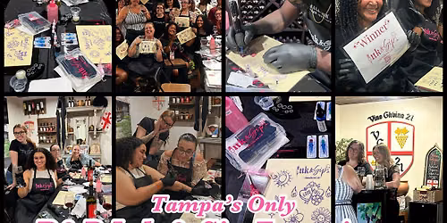 R&B Ink & Sip Night | Beginner Tattoo Experience + Wine Tasting (Tampa)7\/17