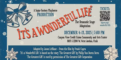 It's a Wonderful Life | Sugar Factory Playhouse