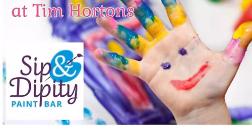 creARTive Kids Paint Party at Tim Hortons