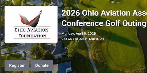 OHIO AVIATION ASSOCIATION PRE-ANNUAL CONFERENCE GOLF OUTING!