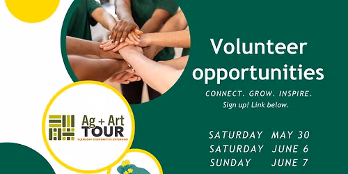 Volunteer at Ag + Art