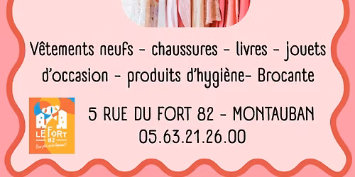 BRADERIE SOLIDAIRE 15 et 16 d\u00e9cembre