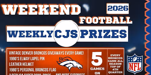 Denver Bronco Season Opener!