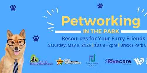 Petworking in the Park 2026 - McLennan County FREE Vaccine Clinic