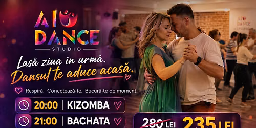 Grupa noua Bachata & Kizomba | Lunea poate s\u0103 fie mai bun\u0103 dec\u00e2t pare |
