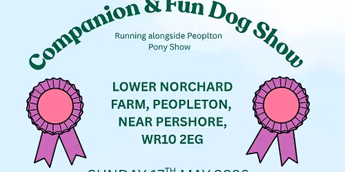 Peopleton Companion and Fun Dog Show!  
