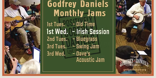 \u2618\ufe0f\ud83c\udfbb\u2618\ufe0f First Wednesday Free Irish Session