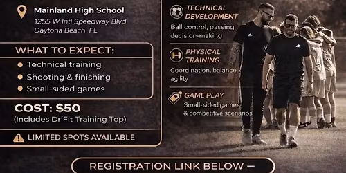 Daytona Beach FC Youth Soccer Clinic