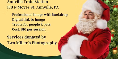 Celebrate! Annville Photos with Santa + Raffle Ticket Sales