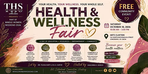 Whole Women Health & Wellness Fair | FREE Community Event