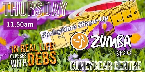\ud83e\udebb THURSDAY ZUMBA GOLD\u00ae with Debs