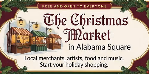 The Christmas Market in Alabama Square