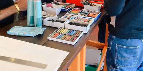 Sketch and Sip Social at Roof East