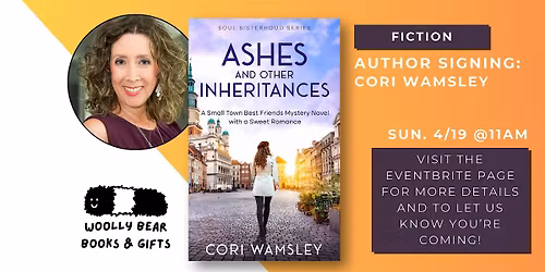 AUTHOR SIGNING: Cori Wamsley (Fiction)