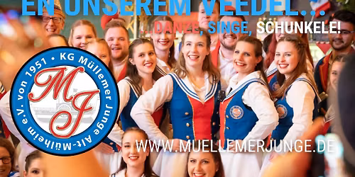 Sessionser\u00f6ffnungsparty \u201eEN UNSEREM VEEDEL\u2026 danze, singe, schunkele\u201c