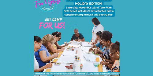 Adults Only Art Camp: Holiday Edition!