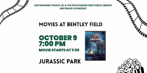 Movies at Bentley Field: Jurassic Park