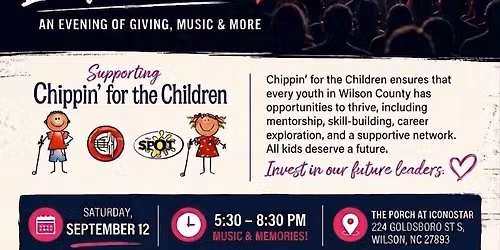 Take 10 Band supports Chippin\u2019 for the Children