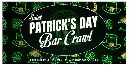 St Patricks Day Bar Crawl | Fremont Street