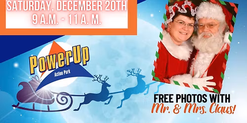 Free Pictures with Santa at PowerUp